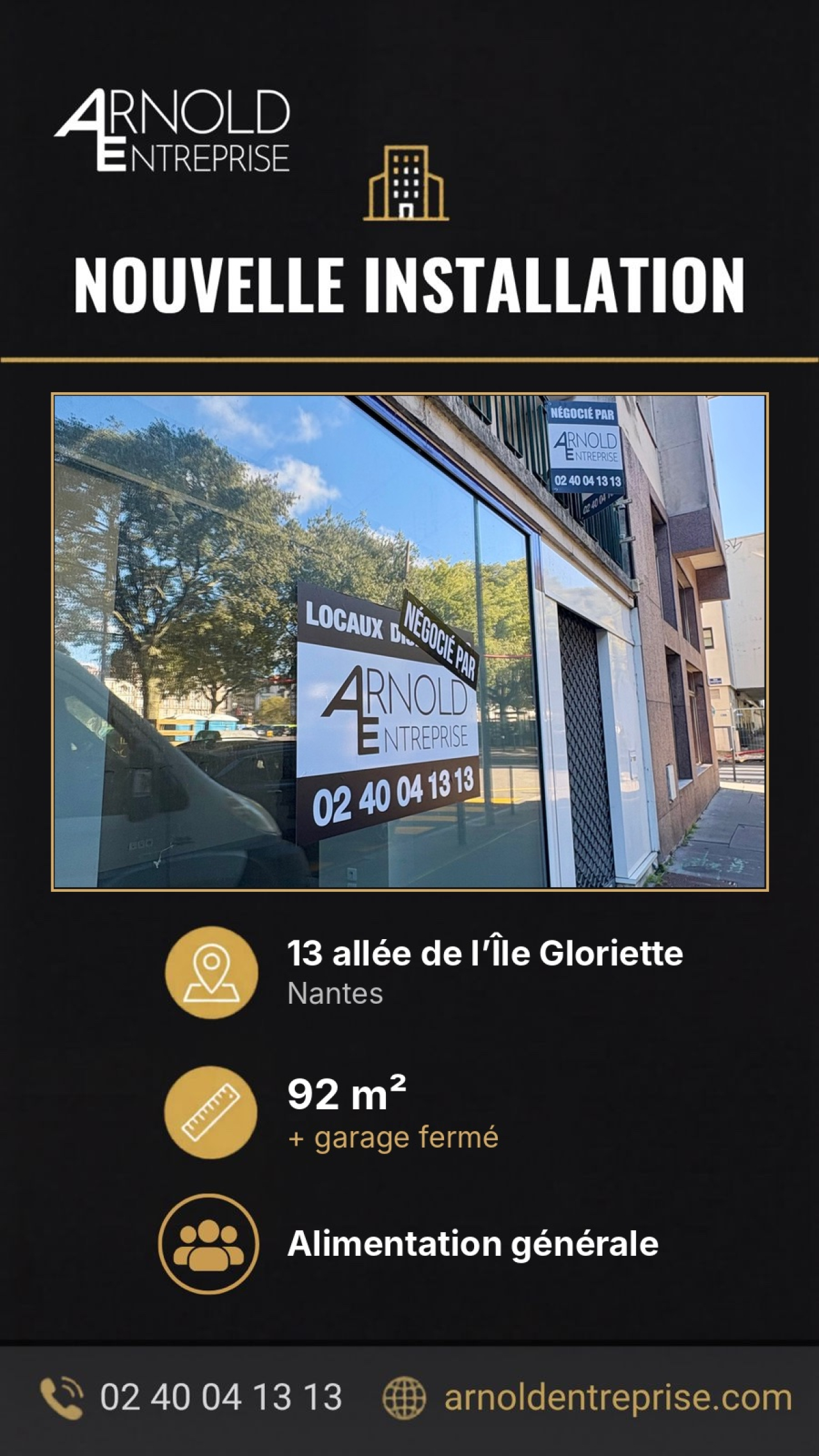 Nouvelle installation : une alimentation générale s'implante allée de l'Île Gloriette