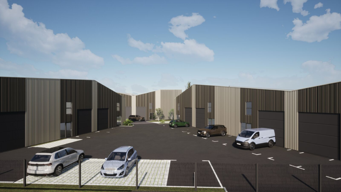 Photo 1 – vente entrepôts / activités	LES SORINIERES (44840)