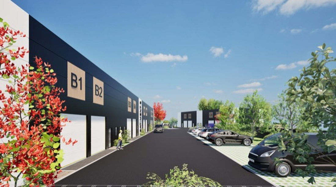 Photo 2 – vente entrepôts / activités	BRECH (56400)